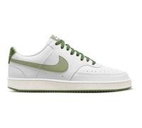 NIKE Herren Freizeitschuhe COURT VISION LO (FJ5480) 44 WHITE/OIL GREEN-TREELINE-SAIL