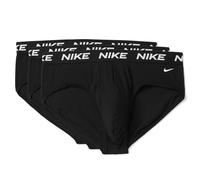 Nike Herren Ganztägige Baumwoll-Stretch-Hüftslip mit Eingriff (3er-Pack), Schwarz/Schwarz/Schwarz, X-Large