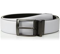 Nike Herren Gürtel Pebble Feather Edge Reversible Belt, Herren, Grtel, PEBBLE FEATHER EDGE REVERSIBLE BELT, weiß/schwarz, 42