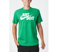 Herren Tennis-T-Shirt Nike Sportswear Just Do It - classic green - Grün (XL)