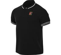 Nike Herren Nkct Heritage Polo Shirt, Black/White, XL
