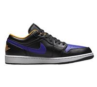Nike Herren Jordan 1 Low Dark Concord Black/Dark Concord-Taxi (553558 075) - 12