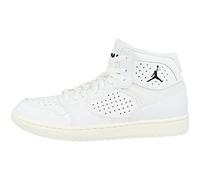 Nike Herren Jordan Access Hohe Sneaker, Mehrfarbig (White/White-Pale Ivory-Metallic Gold 100), 42.5 EU