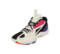 Nike Herren Jordan Zoom Separate Low Top, White/Washed Teal-Black-Rush Orange, 47.5 EU