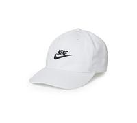NIKE Club Unstructured Futura Wash Cap Kinder 100 - white/black
