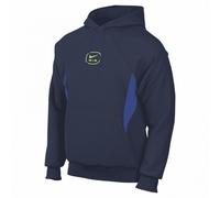 NIKE Sportswear Swoosh Air Fleece Hoodie Herren 410 - midnight navy/game royal/volt L
