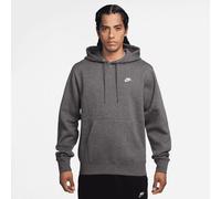 Nike Herren Kapuzenpullover Club BB PO Hoodie FN3859-071 S Charcoal Heathr/Iron Grey/White