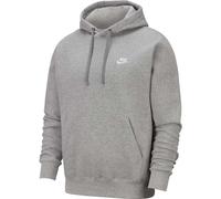 Nike Herren Kapuzenpullover NSW Club Hoodie PO BB BV2654-063 XXL Dk Grey Heather/Silver/White