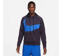 Nike Herren Kapuzenpullover Therma-FIT Fitness Hoodie DQ5401-540 L Cave Purple/Game Royal/Black