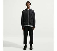 NIKE M NK Club FT FZ Hoodie Herren | BLACK/BLACK/WHITE | L
