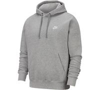 NIKE Sportswear Club Fleece Hoodie 063 - dk grey heather/matte silver/white XXL