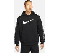 NIKE Herren Kapuzensweat M NSW REPEAT SW FLC PO HOOD BB (DX2028) XL BLACK/WHITE