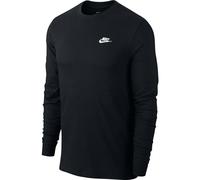 Nike Herren Langarmshirt Club AR5193-010 L BLACK/WHITE