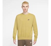 Nike Herren Langarmshirt Club Fleece Crew DQ4661-700 S Saturn Gold