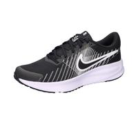 NIKE Herren Run Defy Sneaker, Black White, 45 EU