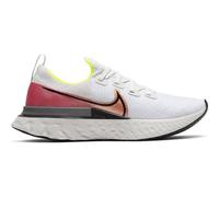 NIKE Herren Laufschuhe "React Infinity Run Flyknit" (CD4371) 47 Hellgrau/Weiß/Pink/Orange