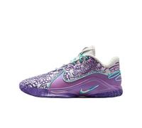 Nike Herren Lebron XXII Crown Jewel Basketballschuhe, Soft Pearl/Vivid Purple/Court Purple/Hyper Turquoise, 47 EU