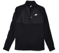 Nike Herren Long Sleeved T-Shirt M NSW CE TOP HZ BB HYBRID, Black/Black/Black/(White), 2XL, CJ4418