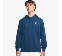 Nike Herren M NK Club FT PO Hoodie Sweatshirt, Court Blue/Court Blue/White, M