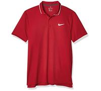 Nike Herren M NKCT Dry Polo Team Shirt, Gym red/White/(White), S