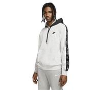 Nike Herren M NSW CE PO FT SNL ++ Kapuzenpullover, Grey Heather/Black/Black/(Black), M