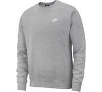 Nike Herren Langarm-T-Shirt M NSW CLUB CRW BB 804340 grau (dk grey heather) XXL