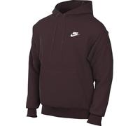 Nike Herren M NSW Club Hoodie Po Bb Long Sleeve Top, Burgundy Crush/Burgundy Crush/White, S EU