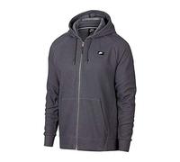 Nike Herren M Nsw Optic Hoodie Fz Full-Zip Optic Kapuzenjacke, Dark Grey/Heather, S