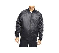 Nike Herren M NSW Swoosh BMBER JKT WVN Sport Jacket, Black/Particle Grey/(White), L