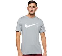 Nike Herren M NSW Swoosh HBR SS Tee T-Shirt, Particle Grey/(White), XS