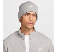 NIKE Herren Mütze U NK PEAK BEANIE TC SWSH F24 L (HF0187) ONE SIZE DK GREY HEATHER/WHITE