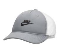NIKE Herren Mütze U NK RISE CAP S CB FUT TRKR L SMOKE GREY/WHITE/BLACK M/L (0196606813561)