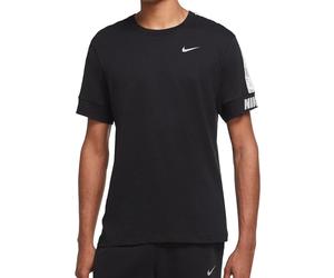 Nike Herren NSW Repeat T-Shirt Schwarz XL