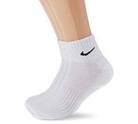 Baumwollknöchelsocken Nike VALUE COTTON QUARTER (3 PAIRS) weiß SX4926-101 - XL