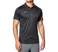 Nike Herren Polo Dri-FIT Academy Pro Polo, Anthracite/Bright Crimson/Whit, M, BV6922