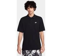 Nike Herren Club Ss Polo Pique T-Shirt, Black/White, S