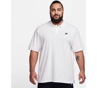 Nike Herren Club Ss Polo Pique Poloshirt, White/Black, XXL