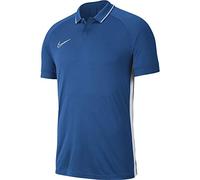 Nike Herren Polo Shirt Dri-FIT Academy 19, Marina/Marina/White/White, M, BQ1496-404