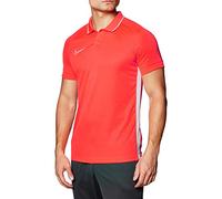 Nike Herren Poloshirt Academy19 Polo SS, Bright Crimson/Bright Crimson/White, XL, BQ1496-671