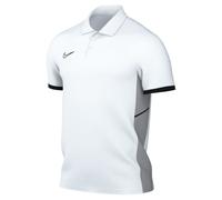Nike Herren Dri-Fit Academy25 Ss Polo T-Shirt, White/Black/Wolf Grey/Black, L