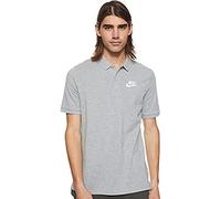 Nike Herren Poloshirt Matchup PQ, Dark Grey Heather/White, M, 909746-063