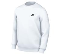 Nike Herren Pullover Club BB Crew FN3886-100 L White/Black