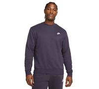 Nike Herren Pullover NSW Club Crew BB BV2662-540 L Cave Purple/White