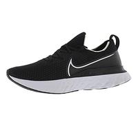 Nike Herren React Infinity Run Flyknit Laufschuh, Negro/Plata Metalizado/Gris Oscuro