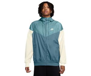 Nike Herren Regenjacke Heritage Essentials Windrunner DA0001-006 M Smokey Blue/Denim Turq/Sail/Sail