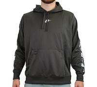 Nike Sportswear Repeat Po Kapuzenpullover S Medium Ash / Olive Grey / White