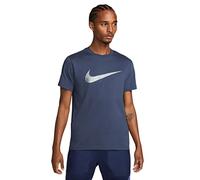 Nike Herren Repeat T Shirt, Thunder Blue/Mtlc Cool Grey, M EU