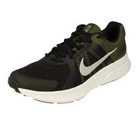 Nike Herren Run Swift 2 Sneaker, Black Lt Smoke Grey Cargo Khaki White, 40.5 EU