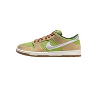 NIKE Herren SB Dunk Low Pro Sneaker, Sesame Metallic Silver Pear Fir, 40.5 EU