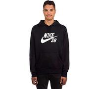 Nike Herren SB Icon Hoodie, Black/White, M